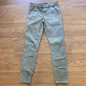 Jordache Super Skinny Pants Womens - Size 6 - Light Green - Chino Stretch